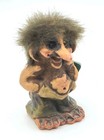 Fosse Troll Vintage Norway Fantasy Mythical Small 4  Figurine Doll