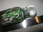 Vintage Hand Blown Glass Rolling Pin Great Colors  16  X 2 25  3lbs