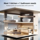    90  New   120 000 Btu 5 1gpm Tankless Water Heater Natural Gas On Demand Outdoor