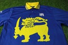 Sri Lanka Team 1999 Worl Cup Vintage Cricket Shirt Jersey Asics Original Size Xl