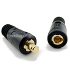 Weldingcity   3-pk Dinse-type Twist-lock Cable Connector Pair  2-1 0   Us Seller