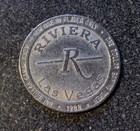 The Riviera Casino  1 00 1988 Casino Slot Gaming Token   Coin Las Vegas  Nv