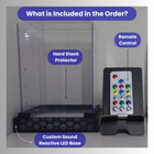 Custom Led Protector Display Case For 4  Funko Pop Grails  Signed Funkos Jsa psa