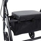 Black Basket Under Seat Rollator Storage Bag Tote For Walker 4 Wheel Rollator Us