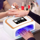 Professional 120w Cordless Rechargeable Led Uv Nail Lamp Gel Polish Light Dryer