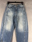 Anthropologie The Kenna Mid-rise Heritage Barrel Jeans By Pilcro Size 26