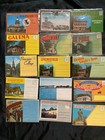 Lot Of 102 Vintage Souvenir Postcard Folders Illinois  Chicago  Kansas  Kentucky