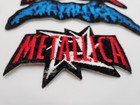 Metallica Lot Of 4 Iron On Patches  Vintage  Authentic  Rare   