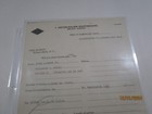 Winston Salem Southbound Railway Trip Pass Henry Amend Jr  Clerk Family Jan 21