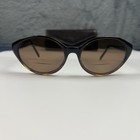 Ellen Tracy Eyeglasses Frames Only Saranda Black Brown Fade 56-17-130 W case