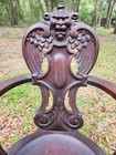 Creepy Cool Antique Gothic Griffin Grotesque Gargoyle Chair
