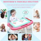 Magnetic Drawing Board Magna Kids Doodle Board toddler 15 w X 11 6 h  Rose