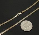 10  Cute Bizmark Bismark Chain Ankle Bracelet Anklet Real Solid 10k Yellow Gold