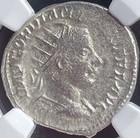Ancient Roman Coin Emperor Gordian Iii 238-244ad Ngc Graded Vf Silver Genuine
