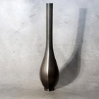 Japanese Sahari Bronze Vase Octagonal Crane Neck Soshin Ichinose Bv772