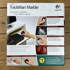 Logitech Trackman Marble Trackball Mouse 4 Button - 910-000806 T-bc21 New Open