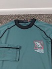 93brand Jiu Jitsu Rashguard Compression Long Sleeve Top Green Womens Xl