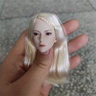 Sdh030a 1 6 Blonde Hair Girl Head Sculpt For 12  Female Ph Tbl Figure Body