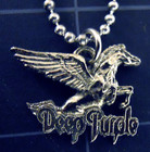 Deep Purple Necklace Pegasus Whitesnake David Coverdale Pendant Official Vintage
