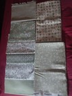 3 1 2 Yards Matching Mixed Sage Lot Cotton Quilting Fabric