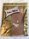 Vintage Value Nylons Sheer Elegance Rht Seamless Pecan Garter Stockings 11 Long