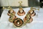 Nautical Marine Ship Hanging Cargo Pendant Spot Light Made Of Brass Copper 6 Pcs