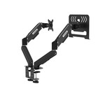 Monitor And Laptop Mount  Monitor Arm With Vented Tray For 13 To 32 Lcd Comput