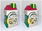 Vintage 2002 Fisher Price Little People Christmas Village Damage