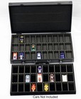 Ho Slot Car Aluminum Carrying Case For Afx Auto World Tyco Aurora Fits 60 Cars