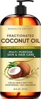 Fractionated Coconut Oil 16oz 100  Pure Carrier Oil For Skin   Hair 