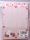 Mother Garden Molang Animal Strawberry Mini Letter Envelope Sticker Set Japan