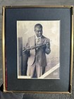 Louis Armstrong Autographed Photo  1931 Early Photo   Inscription And Signature 