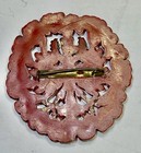 Ww1 Austro-hungarian Hat Badge Eagle Of Tyrol Ww1 Red