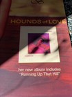 Huge Original Vintage  1985 Kate Bush Hounds Of Love Promo Poster  39x 60