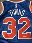 Karl Anthony Towns New York Knicks Autograph Signed Jersey  Psa Coa
