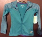 Skechers Girls Jacket Teal Size Xs  4-5  Hooded Youth Nwt