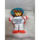 Vtg 1979 Dan-dee Goldilocks Three Bears Storybook Flip Plush Doll Orange Multi