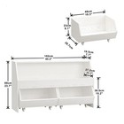 Toy Storage And Organizer  Kids Bookshelf Boys And Girls Muti-functional Book   