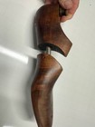 Vtg Cs Pierce Co Brockton Ma Wooden Shoe Trees Adjustable Size 7 1 2  C 6f