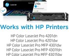 Hp 210x Cyan High-yield Toner Cartridge   W2101x Laserjet Pro 4201  Pro Mfp 4301