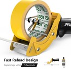 Prosun Fast Reload 2 Inch Tape Gun Dispenser Packing Packaging Sealing Yellow