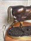 Bronze Mixed Finish Race Horse Statue Blanket Sculpture Moigniez Style 15   