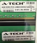 A-tech 8gb 2x 4gb Pc3-12800u Desktop Ddr3 1600 Mhz Dimm 240-pin Memory Ram 4g 8g