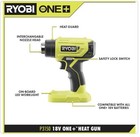 Ryobi P3150 18v One  Lithium-ion Cordless Heat Gun  tool Only 