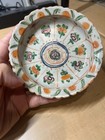 Two Chinese Mandarin Rose Tazzas For Se Asia Thailand  18th 19th Century