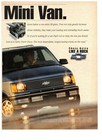 Chevrolet Astro The Not So Mini Van Double Page  2006 Print Ad