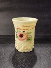 Souvenir Jansen Nebraska Custard Glass Tumbler