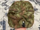 Ww2 Wwii German Military Elite Blurred Edge Camo Original Material Helmet Cover