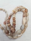 Ancient Mali Excavated Quartz Stone Beads 26  Strand 60pc Large Focals 5mm-25mm