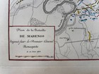 Marengo Battle Napoleon C  1834 Anonymous Detailed Antique Map